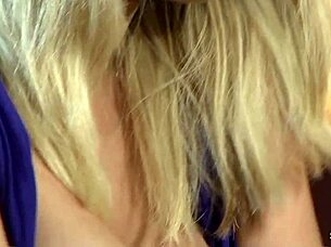 first anal at casting: sweet blonde's perfect boobs bounce on big dick