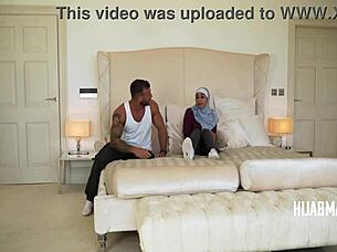 muscular brit tames shy petite arab milf virgin