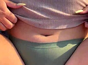 Imagine pounding that big wet ass on the beach, her tight pussy gripping every thrust close-up!