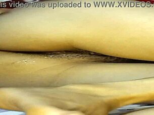 Intense Anal Fingering Leads to Gaping Creampie Orgasm