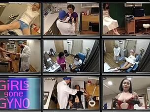 lilith rose relaxes in gynecology patient's pov