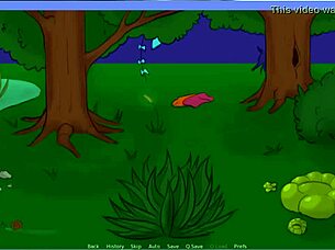 SWIPER'S BIG TITS CARTOON PARODY GAME!