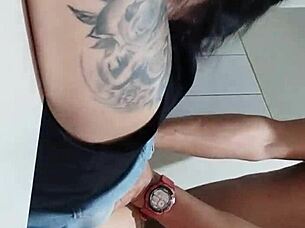 Colombian MILF Fucked Full Of Cum Kitchen