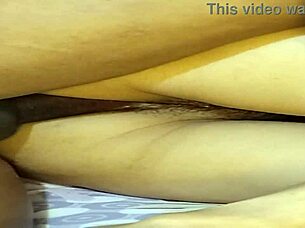 Intense Anal Fingering Leads to Gaping Creampie Orgasm