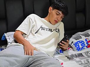 sexy latina milf fucks while husband is away