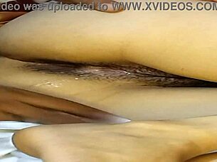 Intense Anal Fingering Leads to Gaping Creampie Orgasm