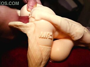 Roxy teases her wet pussy while liv3f0rl0ve pounds mrlsexdoll Ivy in solo fuck doll frenzy