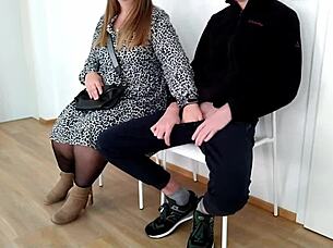 chubby milf's wet pussy accident leads to dirty fuck