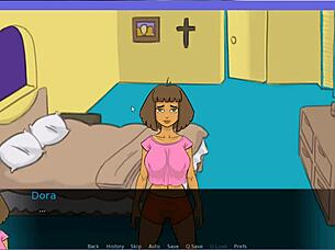 SWIPER'S BIG TITS CARTOON PARODY GAME!