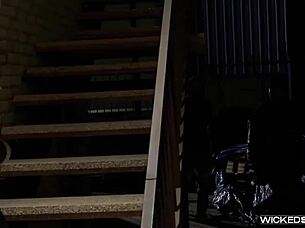Capri Anderson Deepthroats Rides In Spider-Man XXX Parody Scene