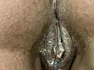 pull out or cum inside my tight wet ebony pussy?