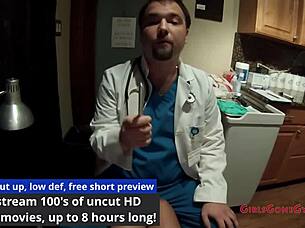 daisy ducati's intense YEARLY PHYSICAL from PATIENT'S BACKSTAGE POV