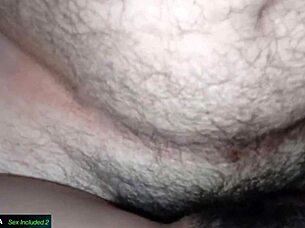 Stuffing Cock and Cucumber Deep in Pussy and Ass Before Mouthful Cum Blast