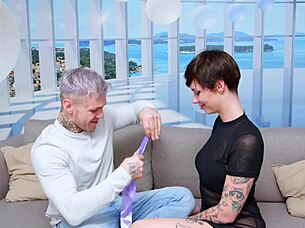 Chihuahua Takes Hard Gangbang from Raul Brady Jimmy Volodya Crew