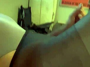 she teases pantyhose before naughty panty masturbation playtime