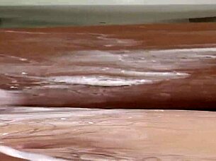 thai tranny lily showered in cum after steamy fuck