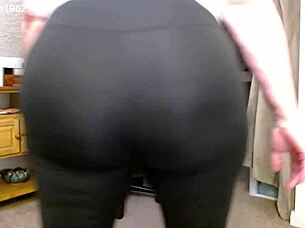 dawnskye1962 teases gregory with epic ass worship