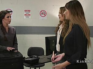 airport security finds anal toys on bound lesbians