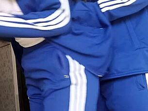 big ass latina schoolgirl caught fucking classmate in bathroom break