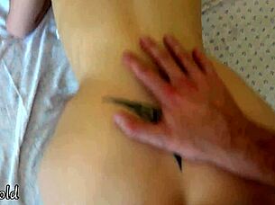 fucking my ex-girlfriend's tight ass creampie in pussy