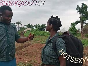 Sexy nasty bitch bangs classmate outdoors for cash full vid