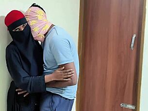 arab beauty spreads legs for deep bedroom pounding