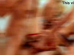 Jazmine white's monster BBC threesome anal DP destruction!