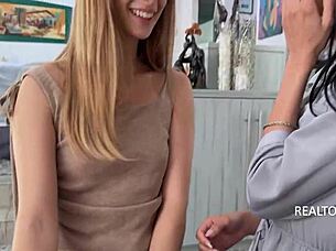 hey couple, caught banging during house tour?