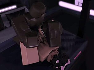 femboy whore sneaks bbc deepthroat suck and fuck behind boyfriend