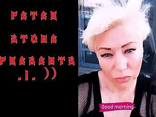 Stepmom's wild dirty talk, double blowjob and dildo frenzy with huge boobs bouncing! 🍆💦