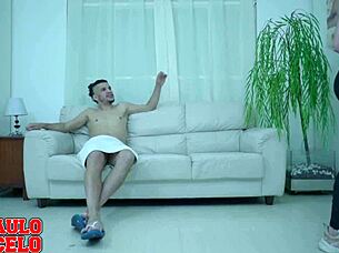 boss bareback pounds his sexy latina maid watch now