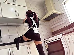 Boss, you gonna fuck your perfect maid amberzinha?