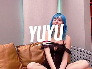 Zne Casting Ep03 Yuyu Cat And Amberzinha's Sexy Latina Petite Lesbian Bedroom Tease