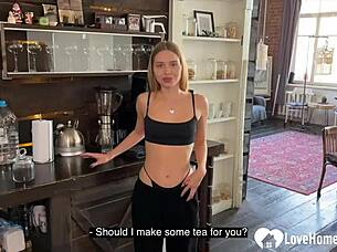 my cock loving girlfriend takes it deep doggy style every time