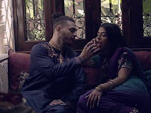 Queen Jasmine Teases Prince Adonis in Sensual Foreplay