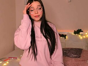 liza teases with big tits and petite body on live web chat