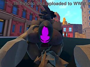 Whoreblox adventure POV with my big ass shaking