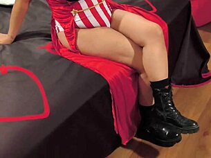 Sexy cirquera gets fucked hard on halloween 2025