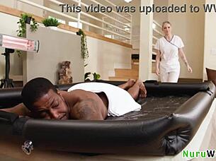 kenzie taylor gives isiah maxwell sensual nuru massage