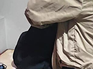 fresh immigrant whore takes cash hotel sex deepthroat ride