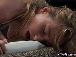 you love this classy euro beauty's deep anal creampie?