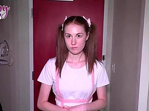 gorgeous ellie begs seth brogan for wild sex tips now