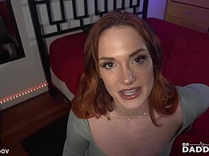 curvy redhead siri dahl rides hard craving deepthroat and doggystyle pounding