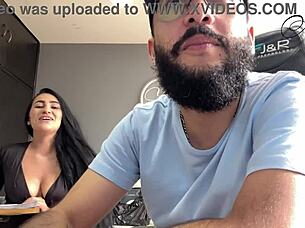 Manager forces contract signing then wet cock sucking