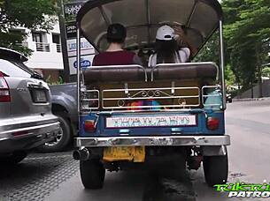 Tuktukpatrol's Fresh Fun Thai Teen Takes Huge Cock