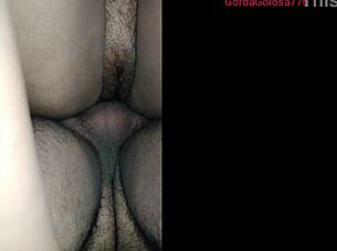 Fat big ass nalgona whipped hard in anal missionary masturbation
