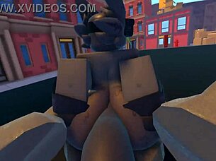 Whoreblox adventure POV with my big ass shaking