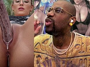 thicc princess zelda pussy licked creampied nerdy ai 😍💦