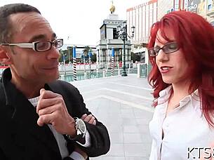 tranny slut's asshole split wide by monster cock rough anal pov