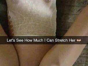 neglected pregnant cumslut cheats for snapchat creampie